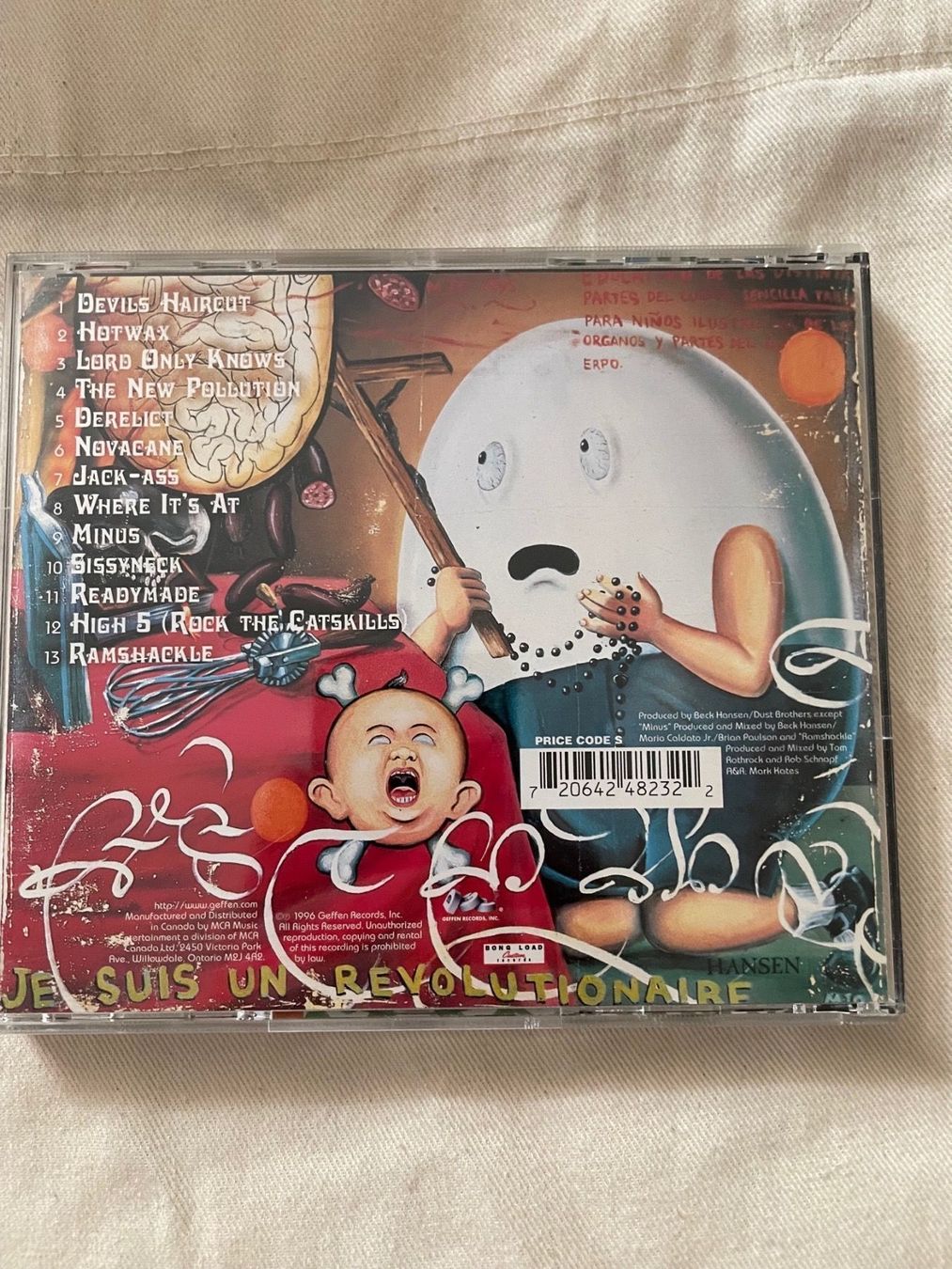 CD: Beck - Odelay – Usato da bern venduto da Mrmaynard 1