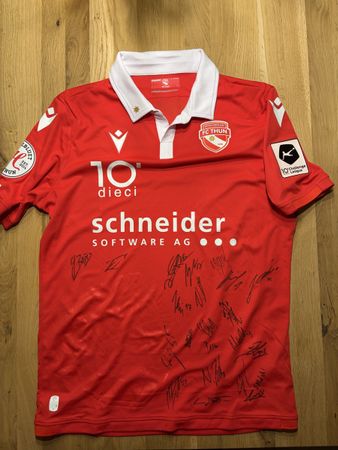 FC Thun Matchtrikot, signiert, Saison 2022 Grösse L