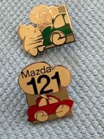 Pin/Badge - 4 Pin Mazda 121 - Rückseite Mühlebach