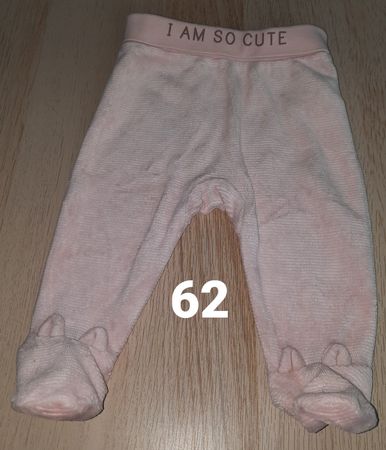 Baby Hose Gr. 62, Rosa, Stoffhose, Nicki, Süss, Top!
