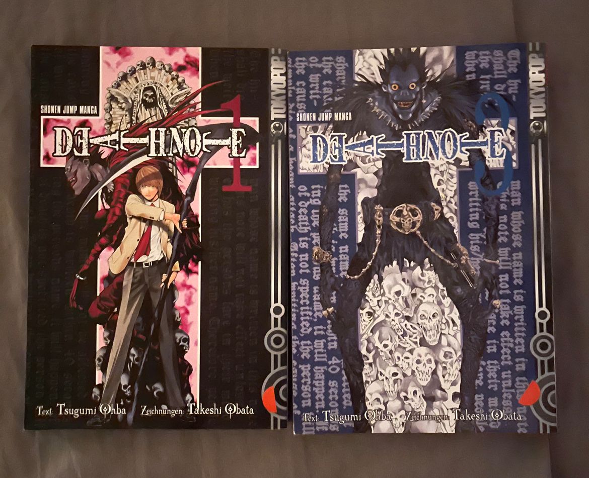 Fumetti: Death Note Manga - Band 1 & 2 – Usato da Eschlikon TG venduto da Tiaraya