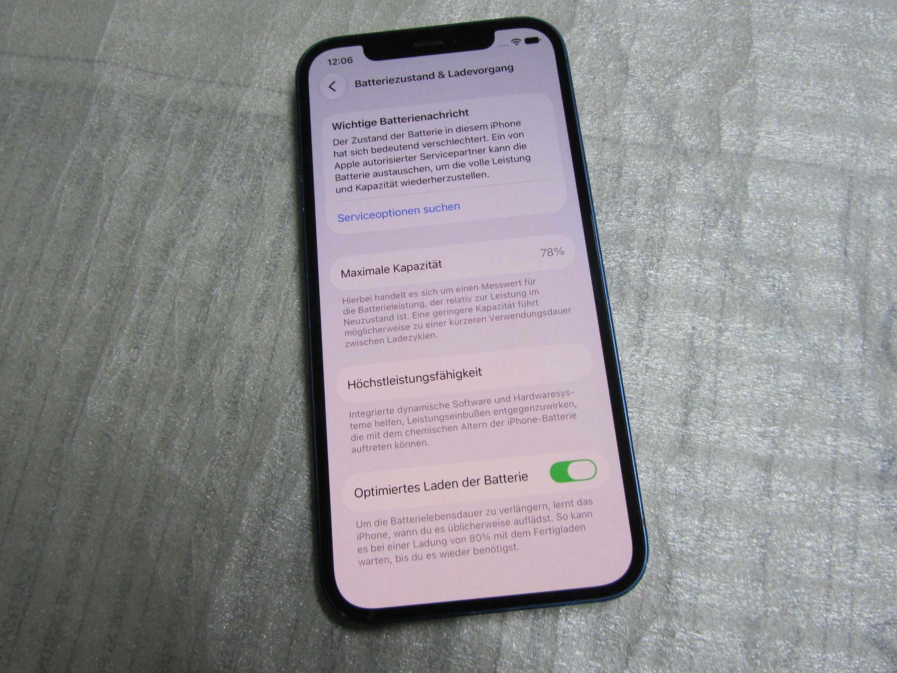 Apple Telefoni cellulari / Smartphones: Apple I Phone 12 Blau – Usato da moosseedorf venduto da RTN10 2