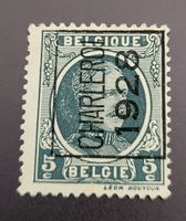 Belgien alte briefmarke