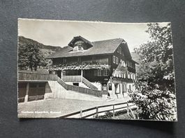 AK 1960 Giswil Rest. Alpenrösli  gelaufen (G3599)