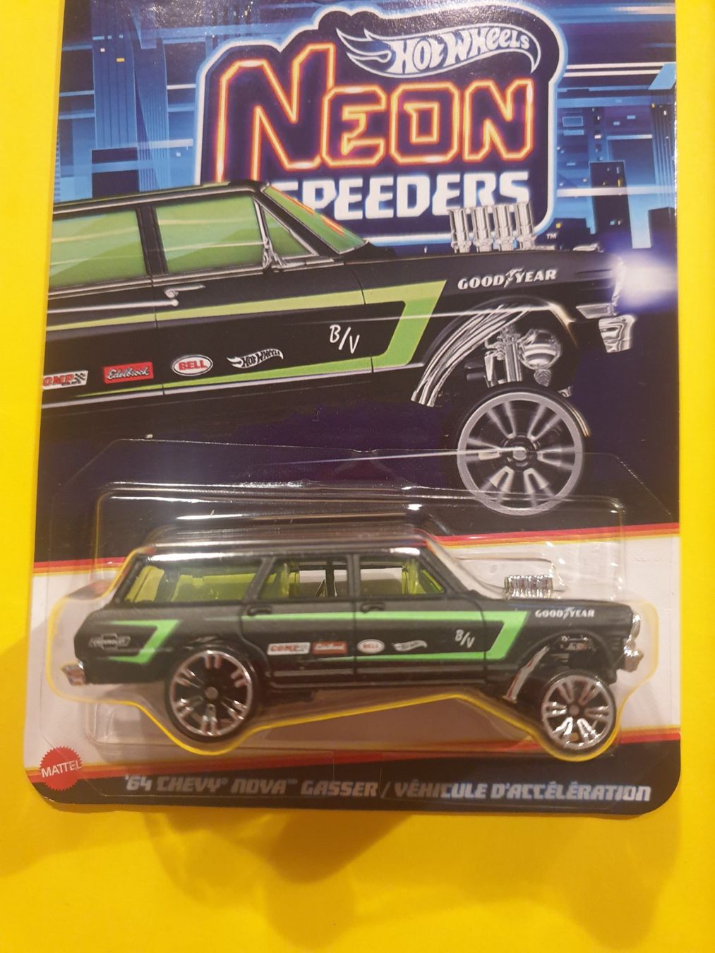 Hot Wheels Modellautos: Hot Wheels '64 CHEVY NOVA GASSER – Neu und originalverpackt aus Oftringen von Rotor 2