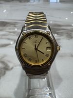 Ebel Damenuhr 18k Gold und Stahl