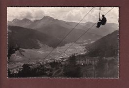 DAVOS - Blick vom Sessellift - 1948