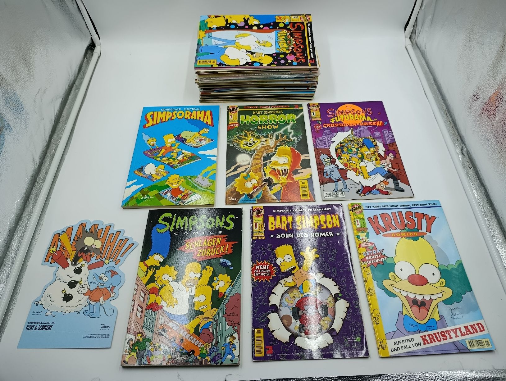 Comics: 38 Simpsons Comics 90er – Gebraucht aus Wil SG von Donaldus