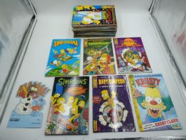 38 Simpsons Comics 90er
