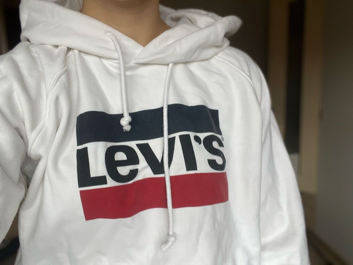 Levi's Maglioni & Felpe: Levi's Hoodie Weiss Gr.M ! – Usato da Thun venduto da ElleChanel 2