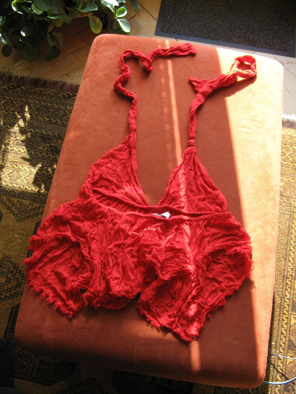 Pull&Bear Top: Top rot Pull&Bear Gr. M – Usato da Zürich venduto da apil 3