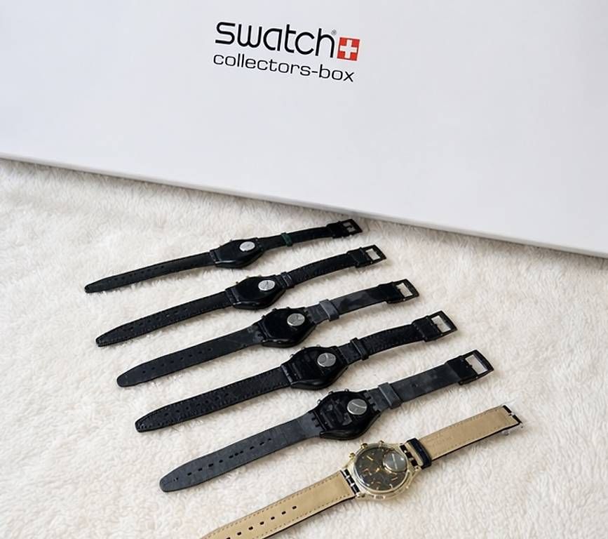 Orologi: Swatch Elegance Set Leder + Collector Box – Usato da Uster venduto da barkingarky01 2