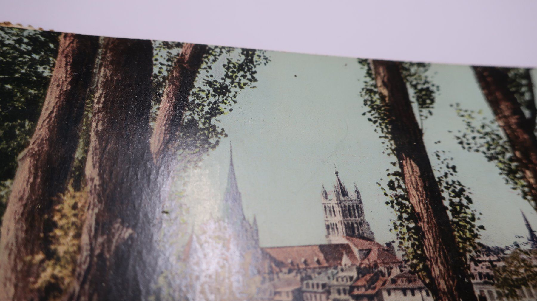 Cartoline postali: Lausanne La Cathédrale – Usato da Cormoret venduto da Pascalll2001 4