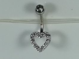 bauchnabelpiercing edelsthal 316L