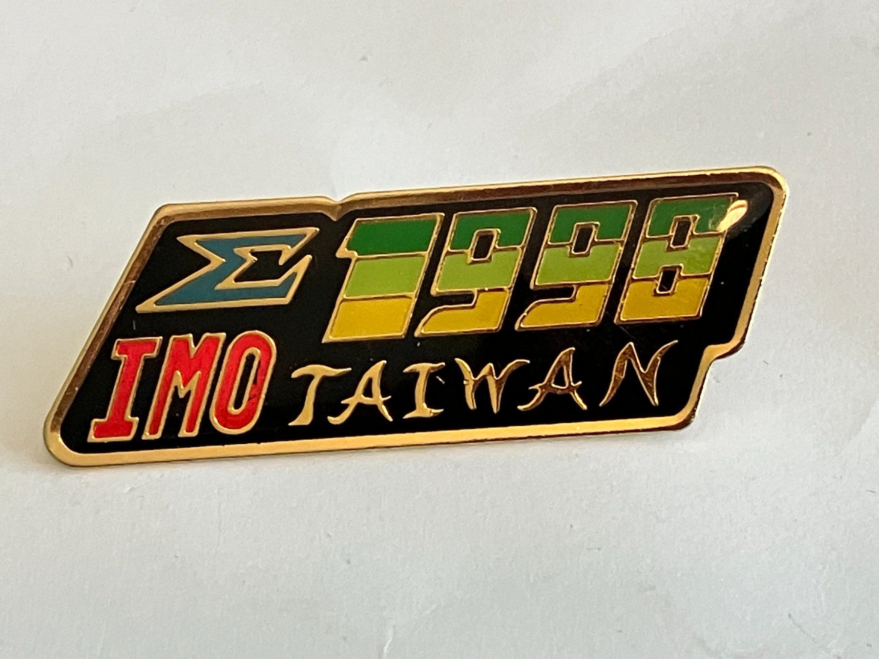 Placchette & Badge: 1 Pin IMO Taiwan 1993 – Usato da Basel venduto da djwwpp