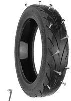 Pneu Tubeless Auto-Vérrouillant 60/70-6.5