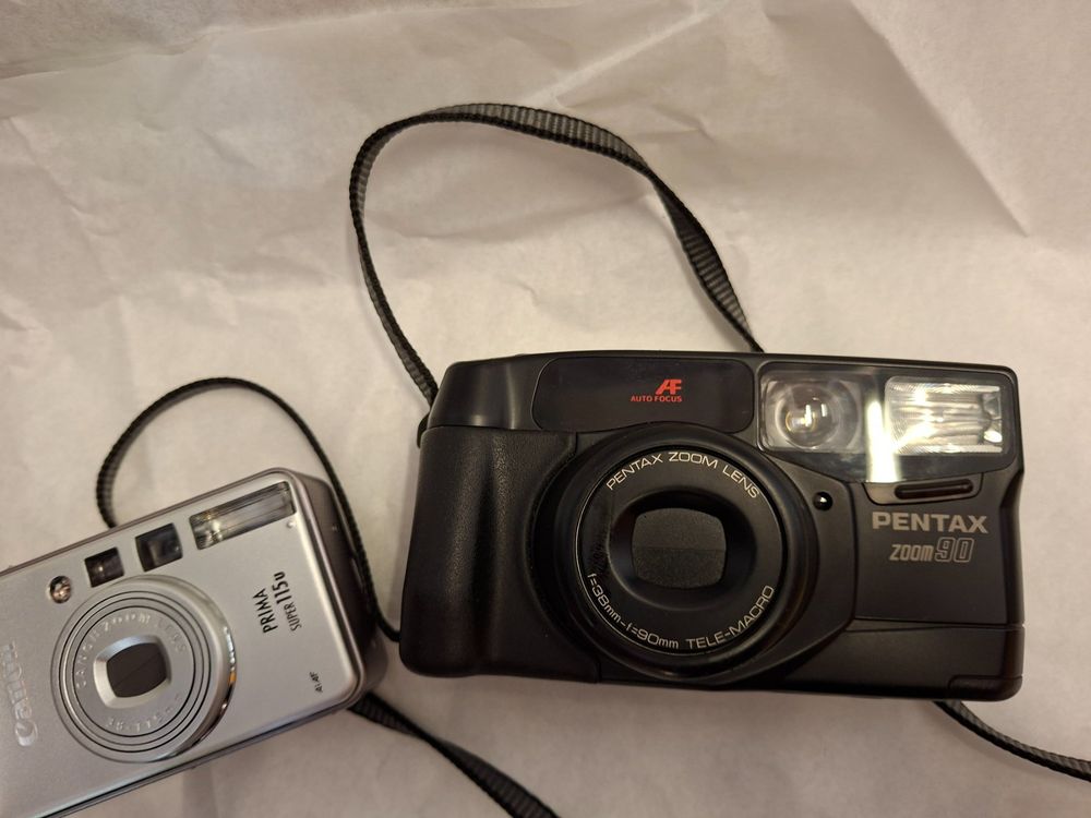 Kameras Konvolut, Agfa Isolete II, Canon, Pentax, 4 Stk. (Gebraucht) in ...