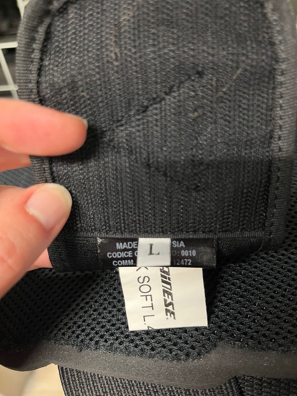 Dainese Protezioni & Imbottiture: Dainese Rückenprotektor / Back Protector Soft, Grösse L – Usato da Rombach venduto da Silverlyra 5