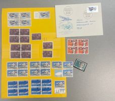 Flugpost Mischlot gestempelt 1963/1972/77/1981/88
