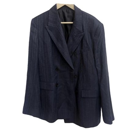 COS Herren Sakko Gr 52 Dunkelblau