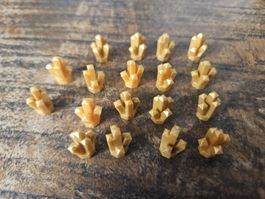 lego 52 lot de 18 pièces Pearl Gold Rock 1 x 1 Crystal 5