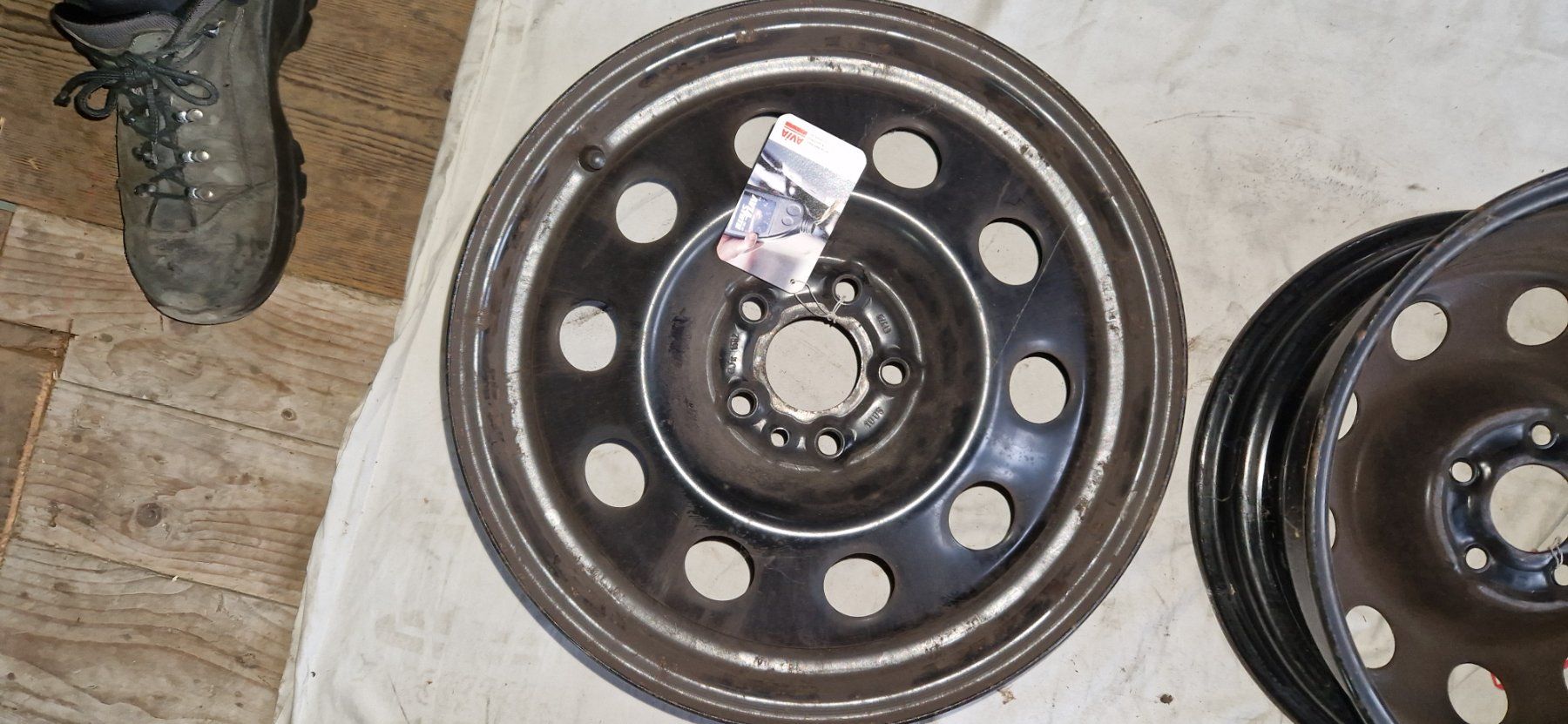 Alfa Romeo Cerchioni: STAHLFELGEN 4 STK Alfa Romeo 147 – Usato da Enggistein venduto da Lehmannnn 7