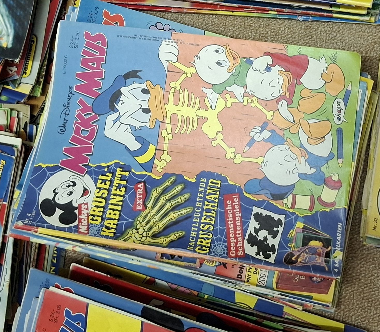Comics: Micky Maus Hefte, Konvolut Comics Jg 89 bis 2000 – Gebraucht aus Riehen von joerdeli 4