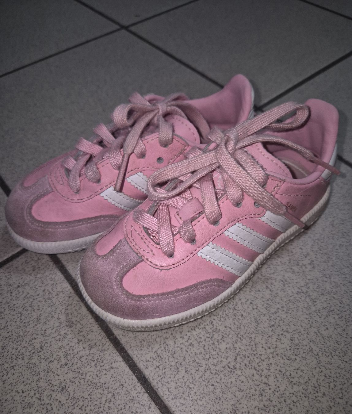 Adidas Schuhe für Mädchen: Adidas Samba pink Gr. 24 – Neu (gemäss Beschreibung) aus Villars-sur-Glâne von Thalimey 1
