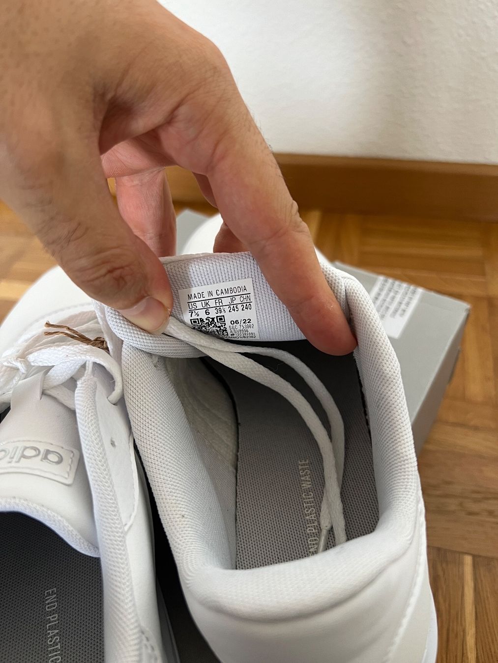 Adidas Scarpe da donna: ADIDAS COURT PLATFORM 39 1/3 – Usato da Horgen venduto da linuxrp 2