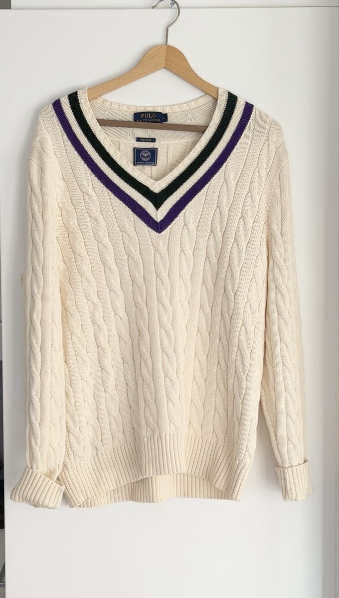 Ralph Lauren Maglioni & Felpe: Polo Ralph Lauren Wimbledon Pullover 100% Pima Baumwolle – Usato da Elsau venduto da isidobrany09