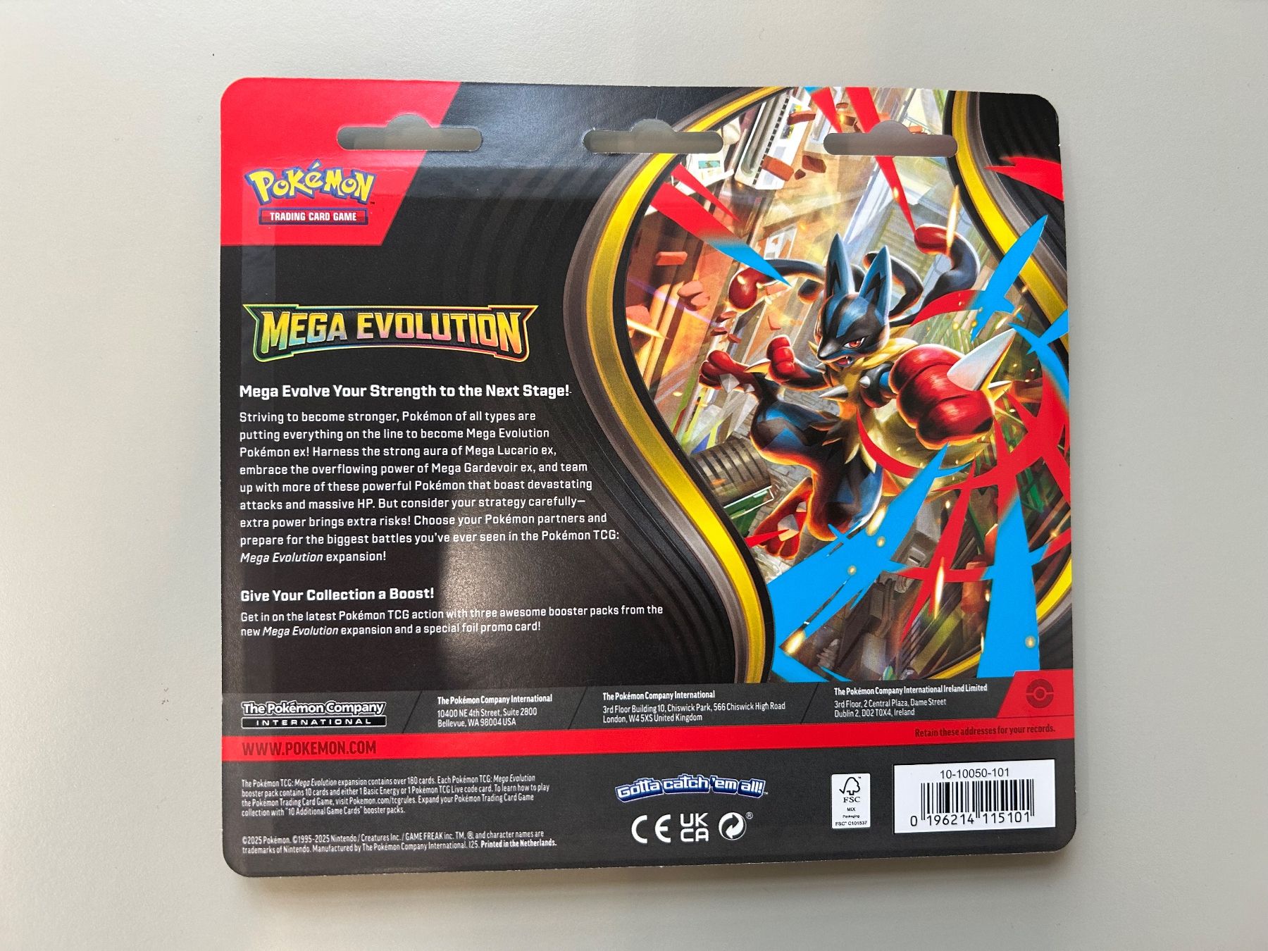 Pokémon Sammelbilder & Trading cards: Pockemon Mega Evolution 3 Pack Blister / Englisch / Neu&OVP – Neu und originalverpackt aus Wangen an der Aare von SG94 1