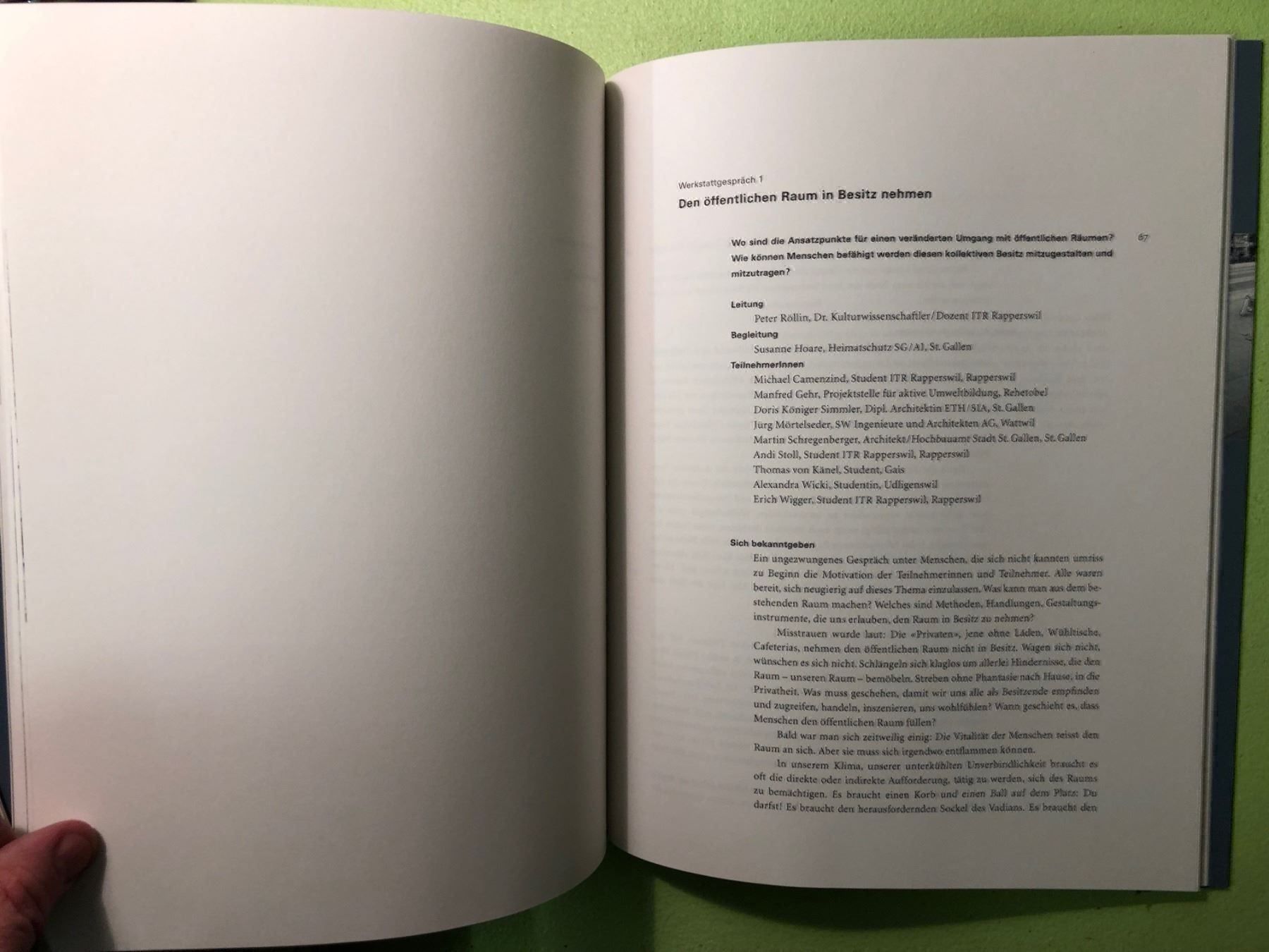 Bücher: Lebensraum Zwischenraum – Gebraucht aus Zürich von allp 6