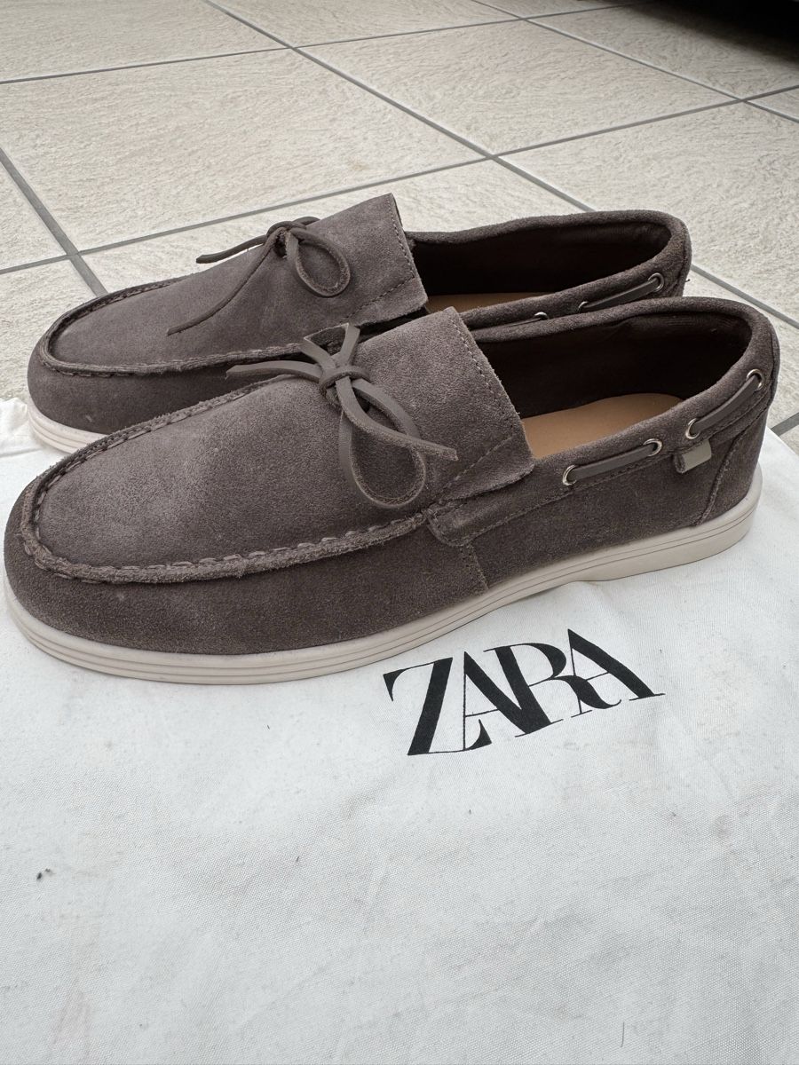 Herrenschuhe: ZARA Loafers Grey Suede  – Neu und originalverpackt aus Andelfingen von len_hc8f 1