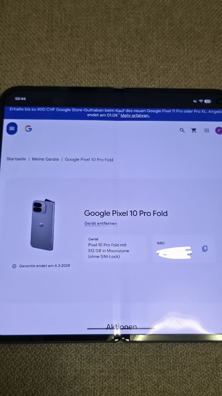 Google Handys / Smartphones: Google pixel fold 10 pro 512gb  – Gebraucht aus Einigen von iva_86t8 1