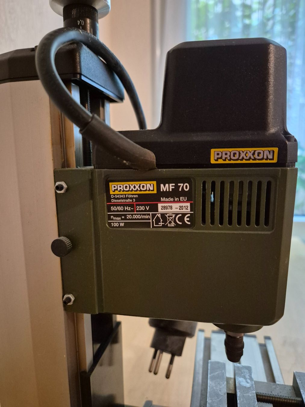 FRAISEUSE DE PRECISION - PROXXON MF 70 (D'occasion) à St-Imier pour CHF ...