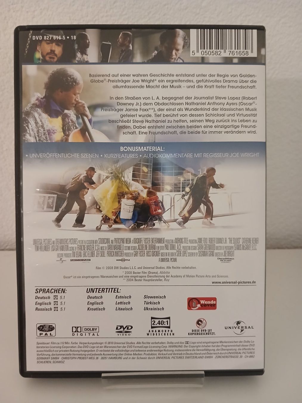 Tous les DVDs: Der Solist – D'occasion à St. Margrethen SG par SamusAran 1