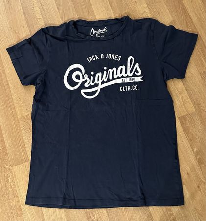 Jack & Jones T-Shirt, Dunkelblau, Grösse M,