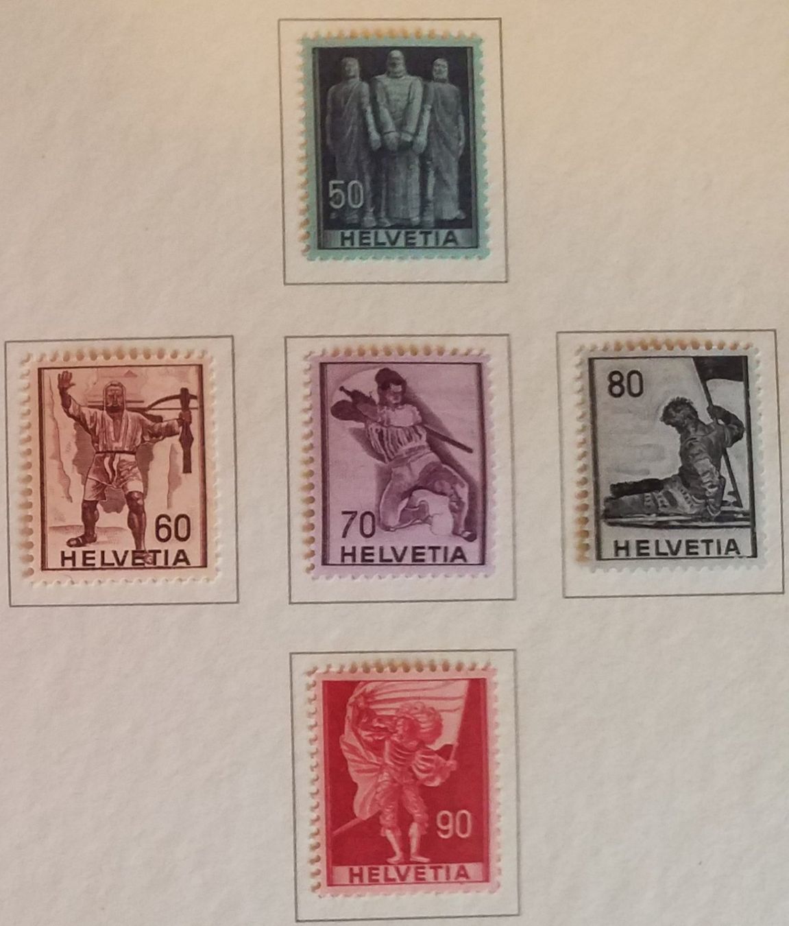 Alle Briefmarken: 1936, Geschenkheft, Frankomarken 1936-1941, Kt. Lp – Neu (gemäss Beschreibung) aus Baden von Eggi 1