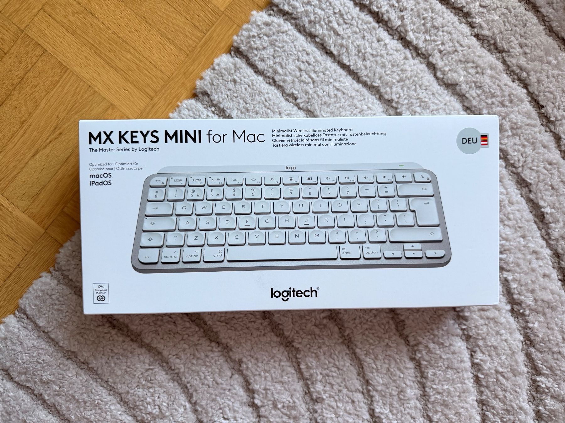 Logitech Tastiere: Logitech MX Keys Mini for Mac Wireless Keyboard - DE Layout – Usato da Zürich venduto da vh.8038