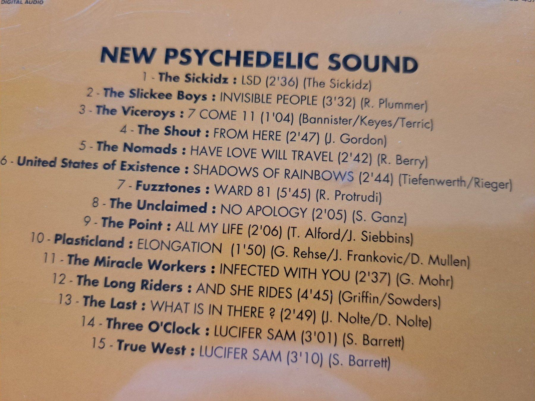 CD: Cd Compilation - New psychedelic sounds ( Etat comme neuf ) – Usato da Pully venduto da bro_n52j 2