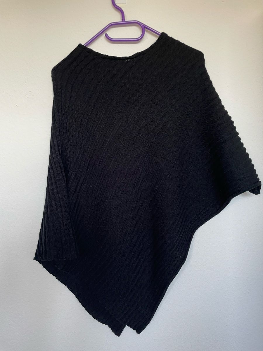 Altro in Moda donna: Damen Poncho schwarz – Usato da Basel venduto da Robyn20 4