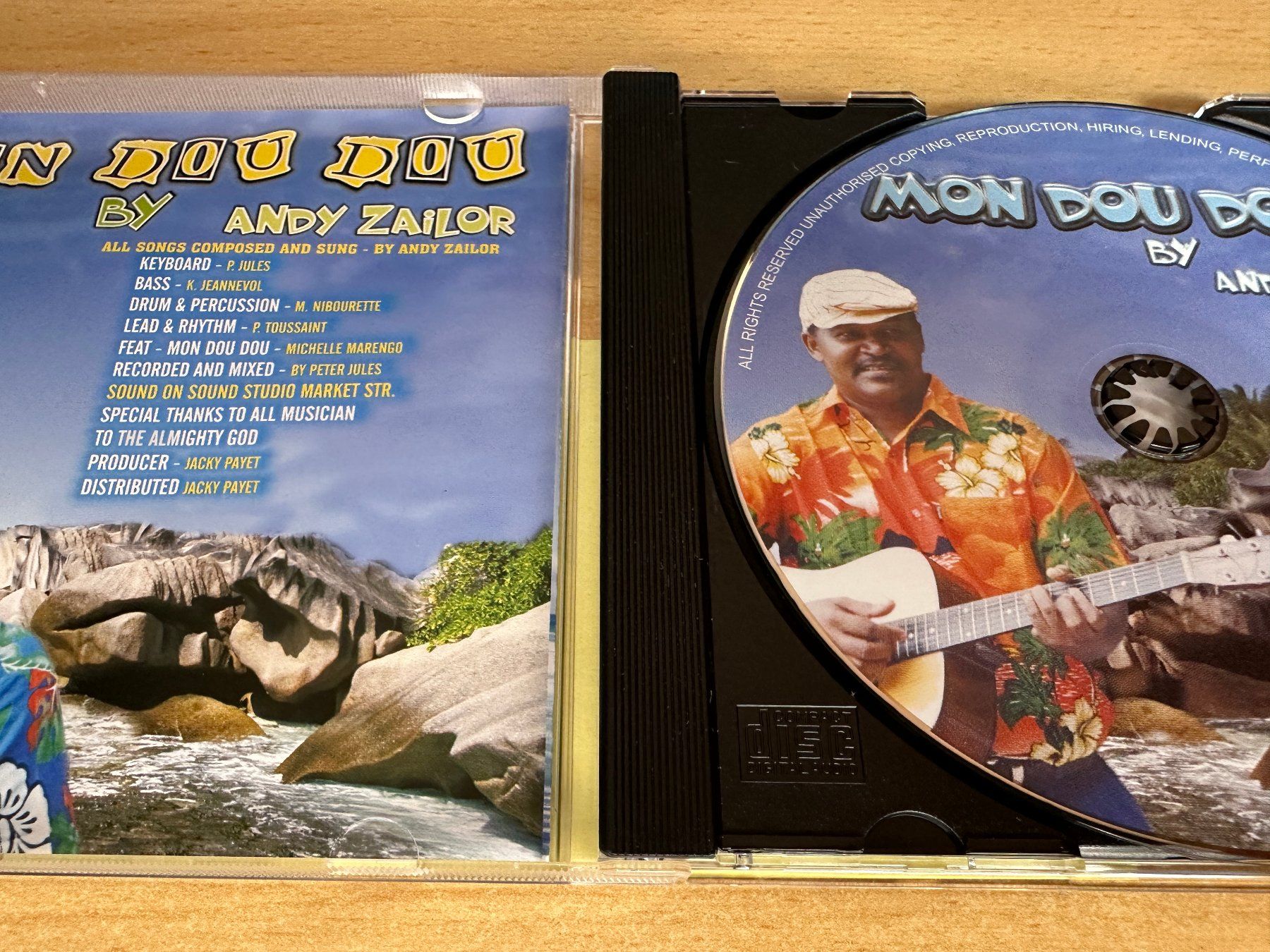 CD: Andy Taylor - Mon Dou Dou – Usato da Rikon im Tösstal venduto da Alpenmutz 2