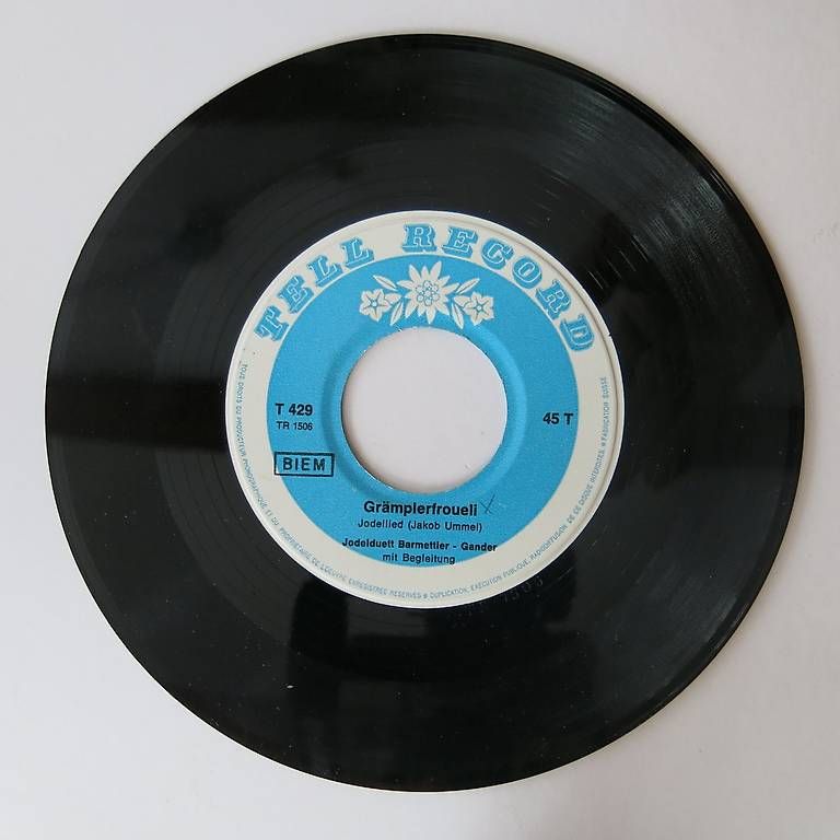 Schallplatten: Jodelduett Barmettler - Gander – Gebraucht aus Bözen von Keramik22 3