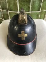 Antiker Schweizer Feuerwehrhelm, 20er-Jahre