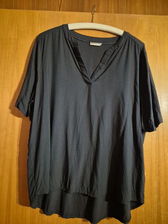 Street One Bluse, dunkelgrün, Gr. 44, neuwertig