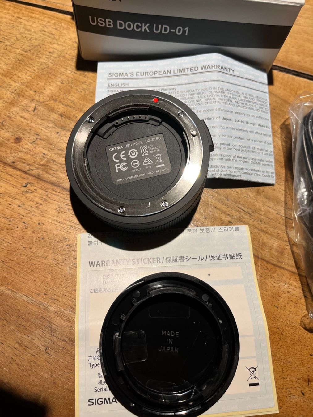 Sigma Foto-Adapter: Sigma USB Dock Sony A-Mount – Neu (gemäss Beschreibung) aus Hergiswil NW von Mark997 2