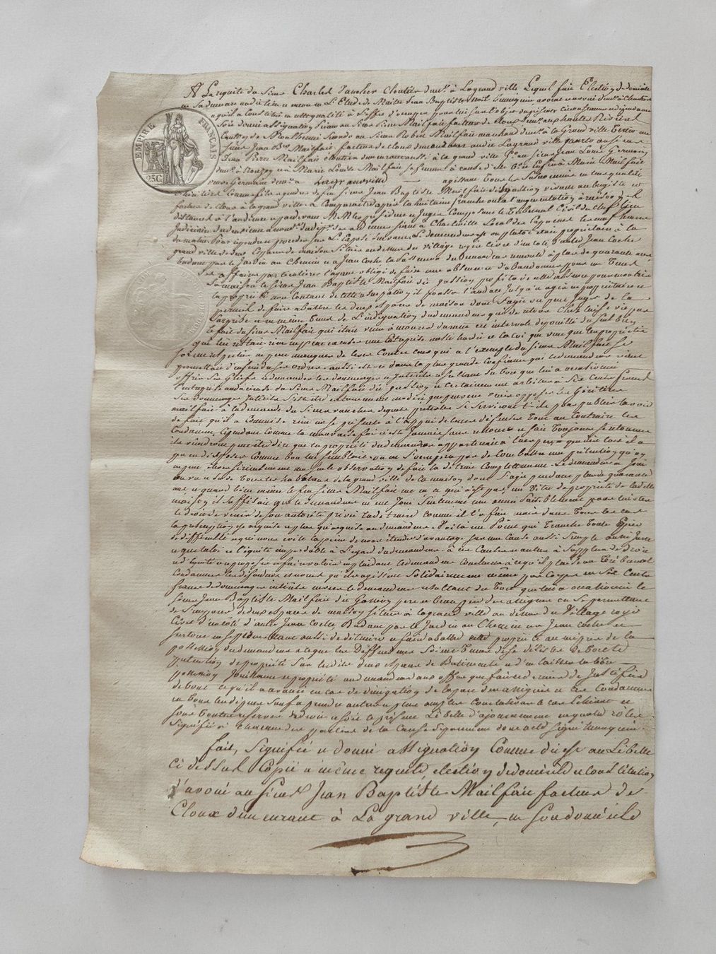 Dokumente: Historisches Dokument Pergament handschriftlich – Gebraucht aus Langendorf von zvonu161