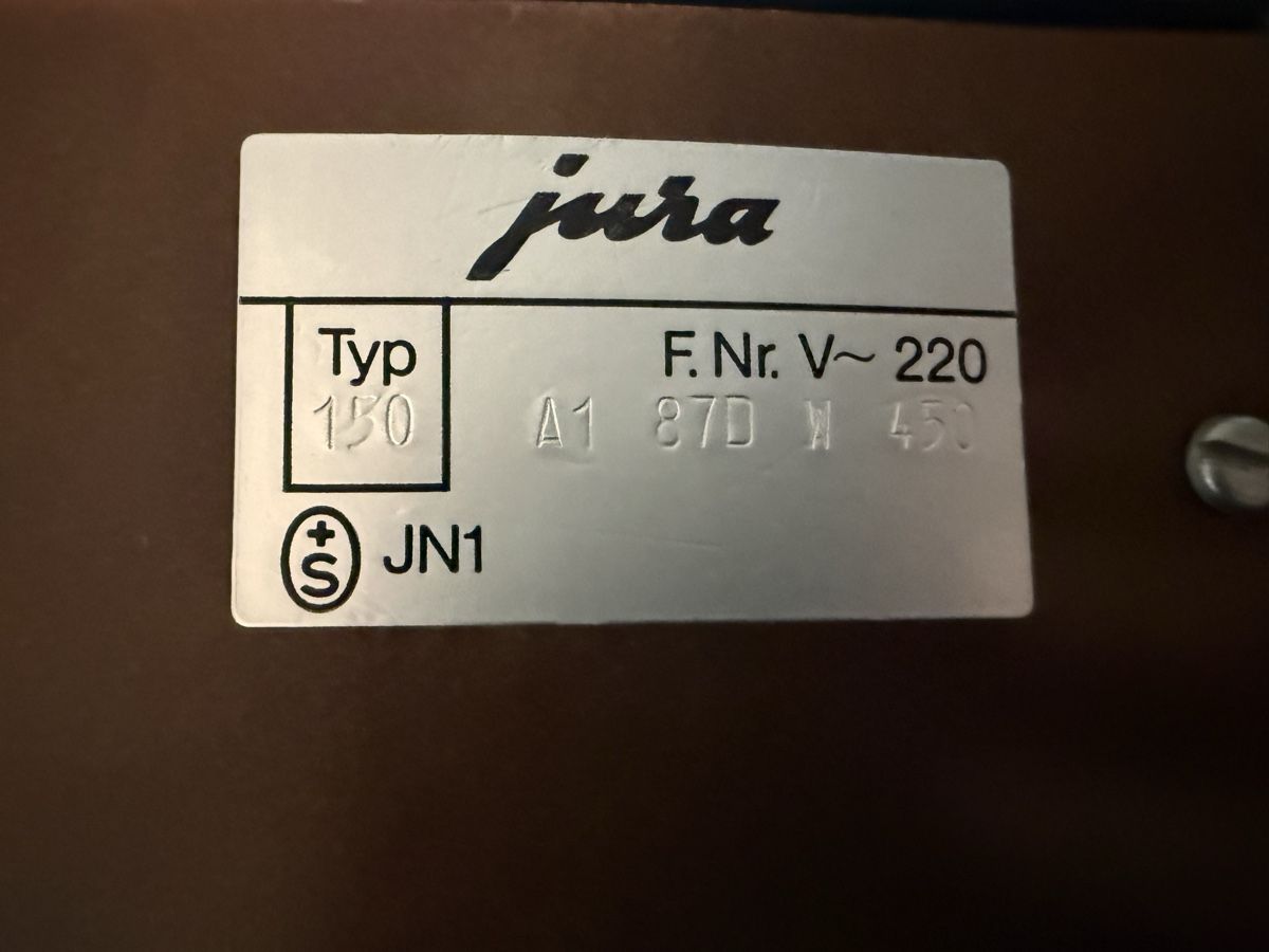 Jura Elettrodomestici da cucina: Jura Toaster Typ 150 – Usato da Adligenswil venduto da stern79 4