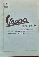 Vespa Ersatzteilkatalog mod.53-54