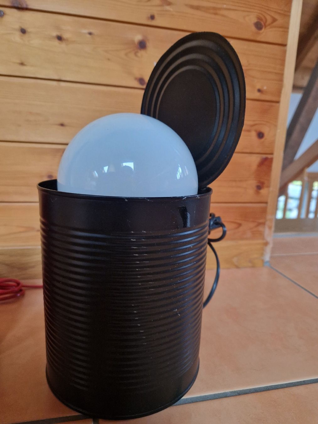 Lampen: 2 Upcycling Lampen aus Konservendosen – Gebraucht aus Lichtensteig von Cocabana_16 2